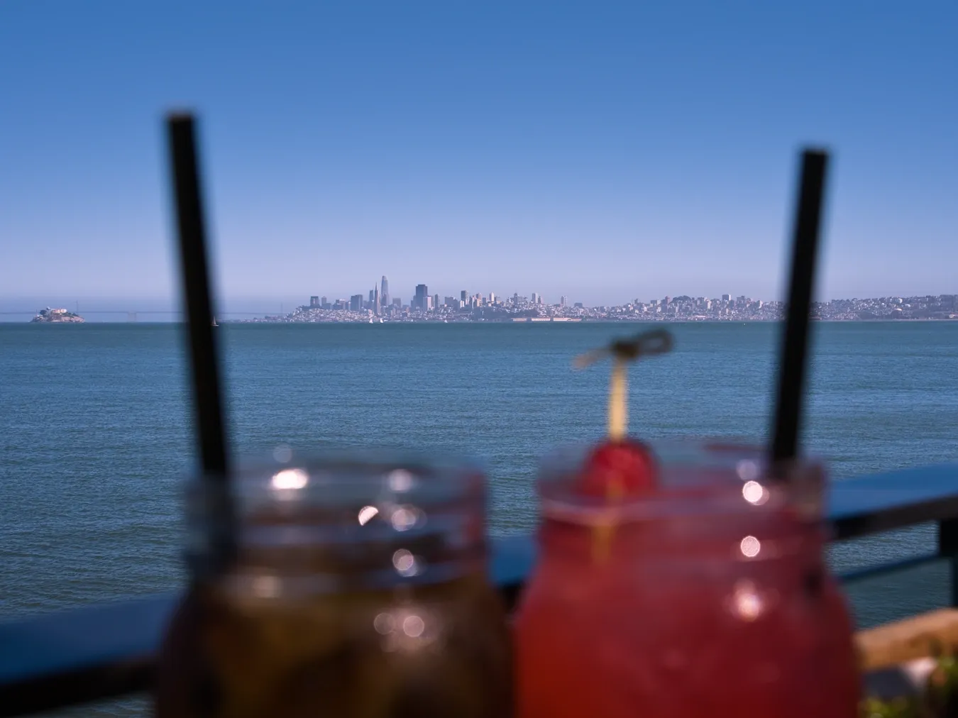 View from Barrel House Tavern towards San Francisco